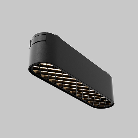 Трековый магнитный светодиодный светильник Maytoni Radity Basis Grid TR084-1-6W4K-B Трековый магнитный светодиодный светильник Maytoni Radity Basis Grid TR084-1-6W4K-B