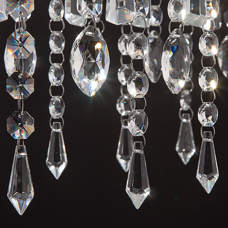 Настольная лампа светодидная Eurosvet Sicilia 80413/1 хром Настольная лампа светодидная Eurosvet Sicilia 80413/1 хром