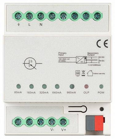 Блок питания шины KNX IP20 Arlight KNX-301-72-AUX-DIN 048393