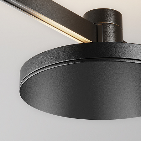 Трековый магнитный светодиодный светильник Maytoni Flarity Plato TR152-1-7W3K-B Трековый магнитный светодиодный светильник Maytoni Flarity Plato TR152-1-7W3K-B