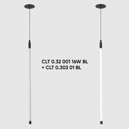 Модульный светильник светодиодный Crystal Lux CLT 0.32 001 16W BL Модульный светильник светодиодный Crystal Lux CLT 0.32 001 16W BL