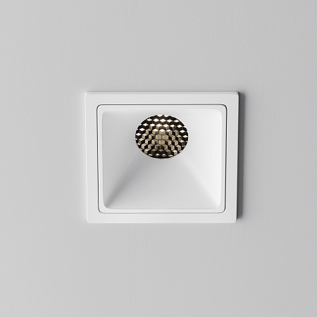 Светильник встраиваемый светодиодный Maytoni Alfa LED DL043-01-10W4K-SQ-W-1