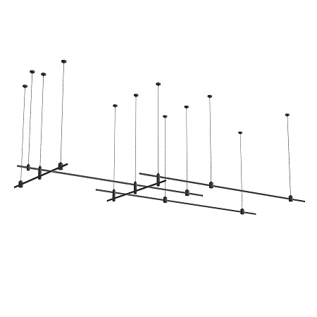 Готовая трековая конструкция (без светильников, без БП) ST Luce FARM ST8055.431.27