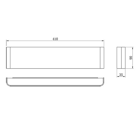 Светильник настенный светодиодный Mantra EGEO 8905 Светильник настенный светодиодный Mantra EGEO 8905