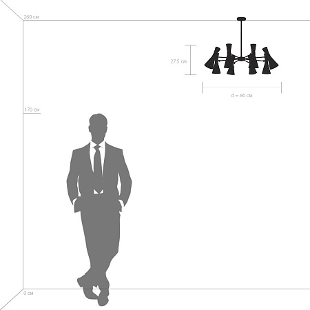 Потолочная люстра Lightstar Dumo 816087 Потолочная люстра Lightstar Dumo 816087