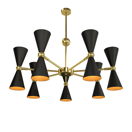 Люстра на штанге Maytoni Vesper MOD108PL-14GB