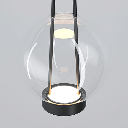 Светильник подвесной светодиодный Eurosvet Frasco 50267/1 LED черный a069346 Светильник подвесной светодиодный Eurosvet Frasco 50267/1 LED черный a069346