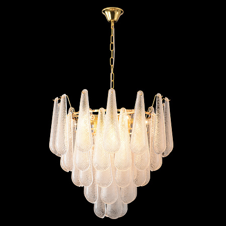 Люстра подвесная Crystal Lux FONTAIN SP10 GOLD Люстра подвесная Crystal Lux FONTAIN SP10 GOLD