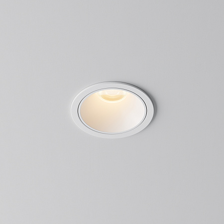 Светильник встраиваемый светодиодный Maytoni Alfa LED DL043-01-10W2.7K-RD-W