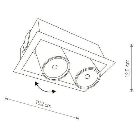 Встраиваемый светильник Nowodvorski Eye Mod 8938