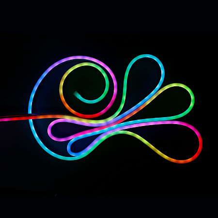 Набор гибкого неона RGB односторонний мульти, 5м Elektrostandard SLS 02 RGB IP 65 a049856 Набор гибкого неона RGB односторонний мульти, 5м Elektrostandard SLS 02 RGB IP 65 a049856