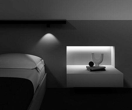 Трековый магнитный светодиодный светильник Maytoni Exility Alfa TR122-2-7W4K-B Трековый магнитный светодиодный светильник Maytoni Exility Alfa TR122-2-7W4K-B