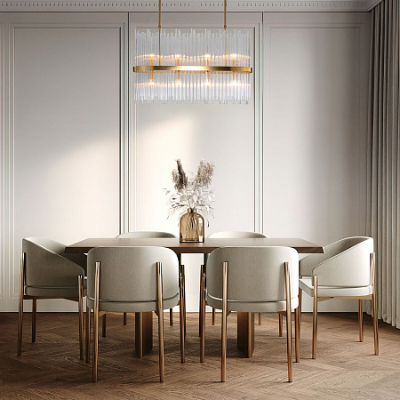 Люстра на штанге Bogates Allure 486/8 золото Люстра на штанге Bogates Allure 486/8 золото