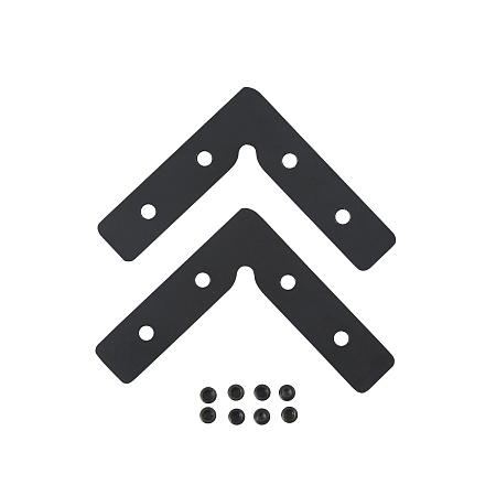 Комплект соединителей верхних для встраиваемого магнитного трека в натяжной ПВХ потолок 2 шт. Crystal Lux SPACE CLT 0.223 07