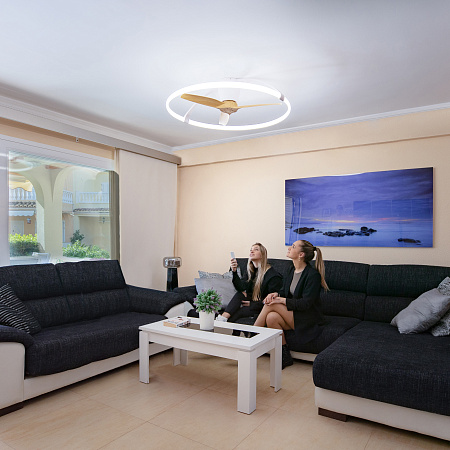 Люстра с вентилятором светодиодная Mantra NEPAL 7532 Люстра с вентилятором светодиодная Mantra NEPAL 7532