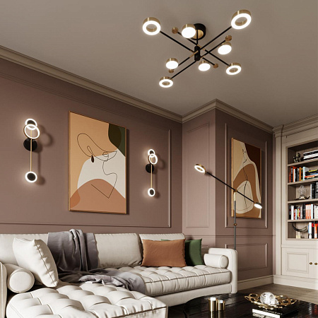 Торшер светодиодный Odeon Light DENZEL 4321/20FL