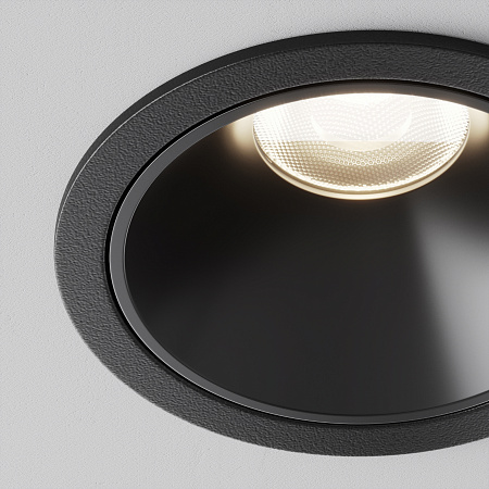 Светильник встраиваемый светодиодный Maytoni Alfa LED DL043-01-10W4K-RD-B-1