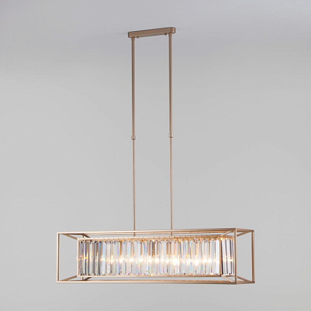 Люстра на штанге Bogates Vegas 299/6 шампань Strotkis Люстра на штанге Bogates Vegas 299/6 шампань Strotkis