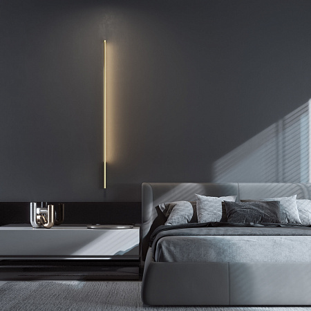 Светильник настенный светодиодный Elektrostandard Alto LED латунь 3000K (40133/LED) a069821