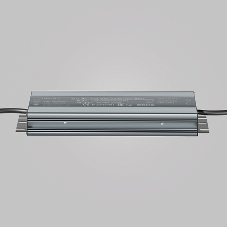 Блок питания для магнитных систем 48V, 200Вт, 48V,IP67 Maytoni Power Supply Magnetic PSL008-200W-48V-IP67