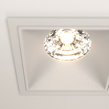Светильник встраиваемый Maytoni Alfa LED DL043-02-15W3K-SQ-W