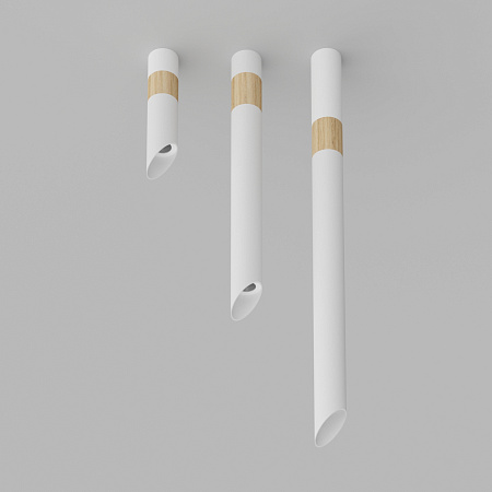 Светильник потолочный светодиодный Ledron SLC78008-7W-55-Wooden-White Светильник потолочный светодиодный Ledron SLC78008-7W-55-Wooden-White