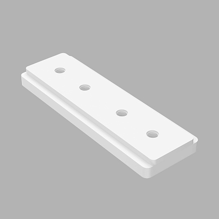 Коннектор прямой для трехфазного шинопровода Ledron White AVD-5356-AVD-5412-priamoy-white Коннектор прямой для трехфазного шинопровода Ledron White AVD-5356-AVD-5412-priamoy-white