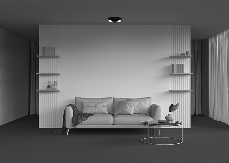 Светильник потолочный светодиодный Maytoni Lua C093CL-24W4K-B Светильник потолочный светодиодный Maytoni Lua C093CL-24W4K-B