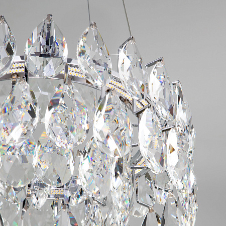 Люстра подвесная светодидная Bogates Marvel 90370/1 Strotskis хром Люстра подвесная светодидная Bogates Marvel 90370/1 Strotskis хром
