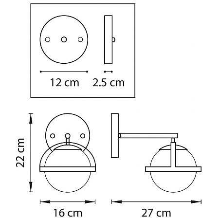 Бра Lightstar Croco 815617 Бра Lightstar Croco 815617
