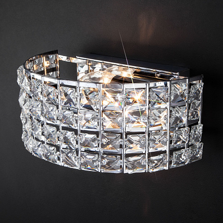 Светильник настенный Eurosvet Kira 10115/2 хром (a050432) Светильник настенный Eurosvet Kira 10115/2 хром (a050432)