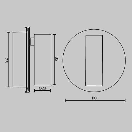 Спот светодиодный Maytoni Ego C176WL-9W-2.7-4K-W Спот светодиодный Maytoni Ego C176WL-9W-2.7-4K-W