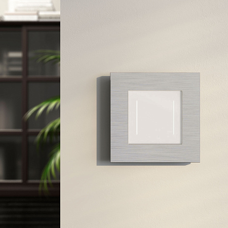 Рамка на 1 пост Werkel AluMax алюминий W0013506 a066324