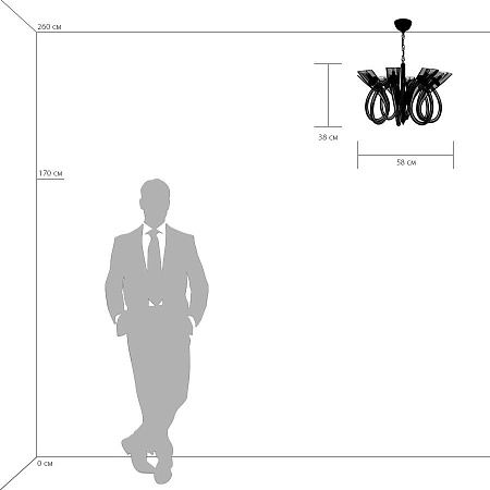 Подвесная люстра Lightstar Stella 892083 Подвесная люстра Lightstar Stella 892083