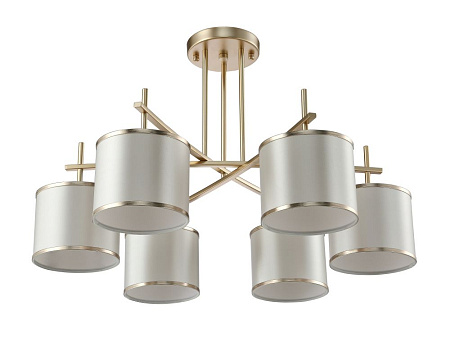 Люстра на штанге Crystal Lux SERGIO PL6 GOLD Люстра на штанге Crystal Lux SERGIO PL6 GOLD