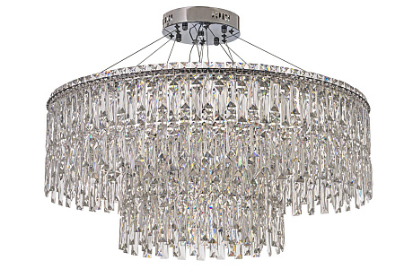 Люстра хрустальная светодиодная Arti Lampadari Ovindoli L 1.5.80+40.100 N Люстра хрустальная светодиодная Arti Lampadari Ovindoli L 1.5.80+40.100 N