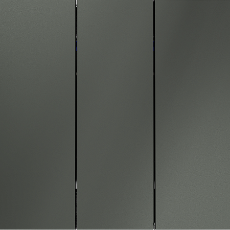 Выключатель встраиваемый VOLTUM S70 трехклавишный (титан) VLS030106 Выключатель встраиваемый VOLTUM S70 трехклавишный (титан) VLS030106