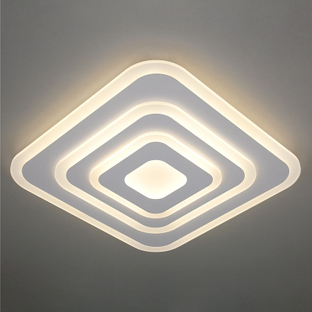 Светильник потолочный светодиодный Eurosvet Siluet 90118/4 белый Светильник потолочный светодиодный Eurosvet Siluet 90118/4 белый