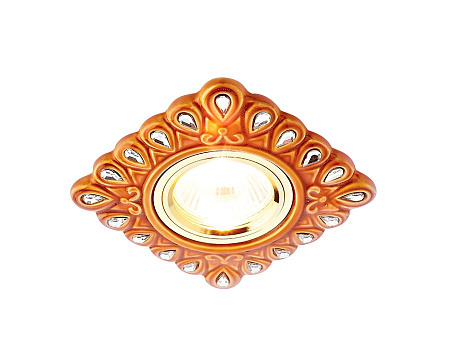 Встраиваемый светильник Ambrella Light Organic Spot D5550 SB/CL