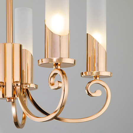 Люстра подвесная Eurosvet Banci 60117/5 золото a050021 Люстра подвесная Eurosvet Banci 60117/5 золото a050021