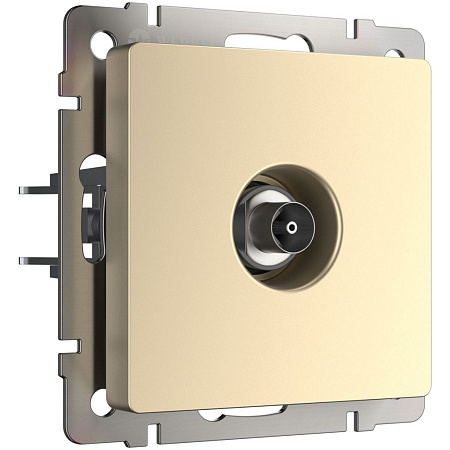 ТВ-розетка оконечная шампань Werkel W1183011 4690389157516 a050856 ТВ-розетка оконечная шампань Werkel W1183011 4690389157516 a050856