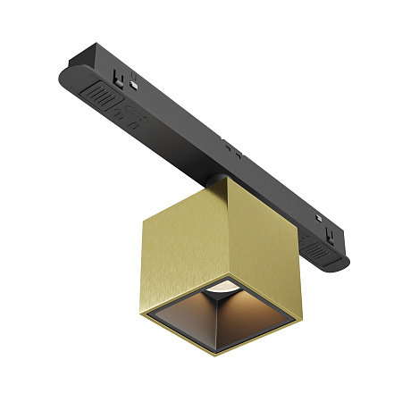 Трековый магнитный светодиодный светильник Maytoni Exility Alfa S TR133-2-7W3K-BS Трековый магнитный светодиодный светильник Maytoni Exility Alfa S TR133-2-7W3K-BS