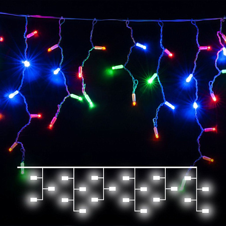 Гирлянда бахрома мульти Eurosvet 100-101 a060408 Гирлянда бахрома мульти Eurosvet 100-101 a060408