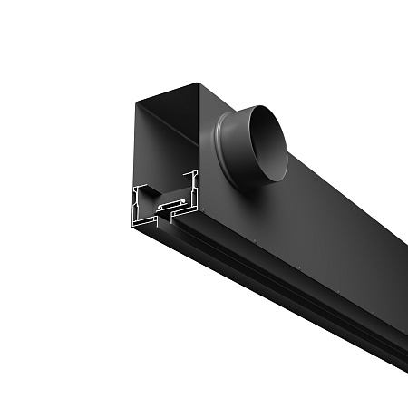 Диффузор с отражателем, линейный, ГКЛ 12,5 мм, черный, КСД тип 1 Maytoni Aero ARO-LD-G12-000001