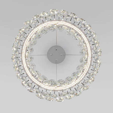 Люстра подвесная светодидная Bogates Marvel 90371/1 Strotskis хром Люстра подвесная светодидная Bogates Marvel 90371/1 Strotskis хром