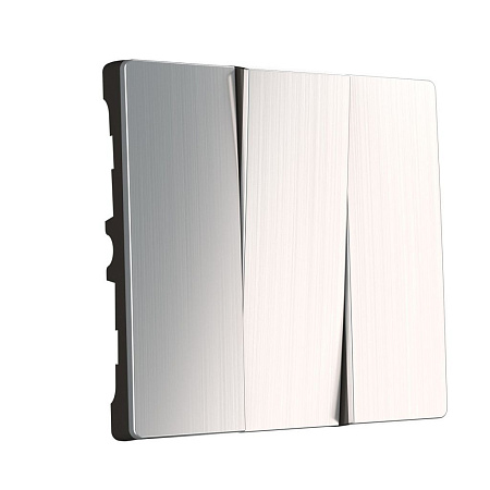 Набор клавиш для выключателя трехклавишного глянцевый никель Werkel W1139002 4690389157929 a051078 Набор клавиш для выключателя трехклавишного глянцевый никель Werkel W1139002 4690389157929 a051078