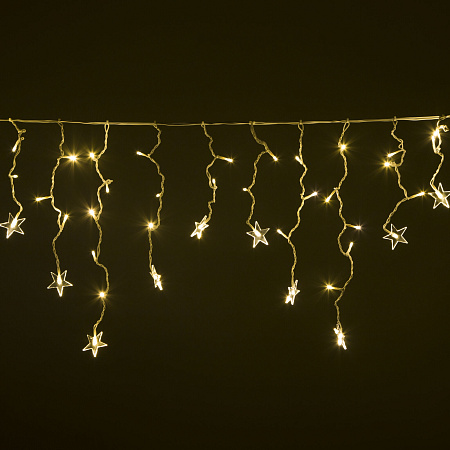 Новогодняя гирлянда Eurosvet 100-102 теплый белый 3*0,6м IP65 Новогодняя гирлянда Eurosvet 100-102 теплый белый 3*0,6м IP65