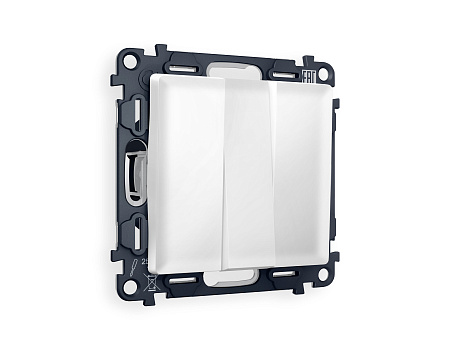 Комплект механизма 3-клавишного выключателя Ambrella Volt ALFA MA125010 Комплект механизма 3-клавишного выключателя Ambrella Volt ALFA MA125010