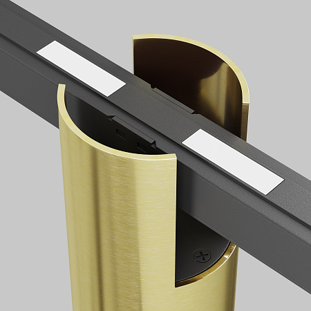 Трековый магнитный светодиодный светильник Maytoni Exility Alfa TR122-2-7W4K-BS Трековый магнитный светодиодный светильник Maytoni Exility Alfa TR122-2-7W4K-BS