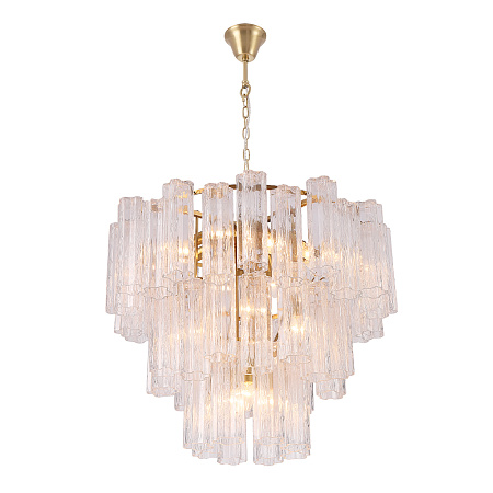 Люстра подвесная Crystal Lux ROSE SP15 BRASS